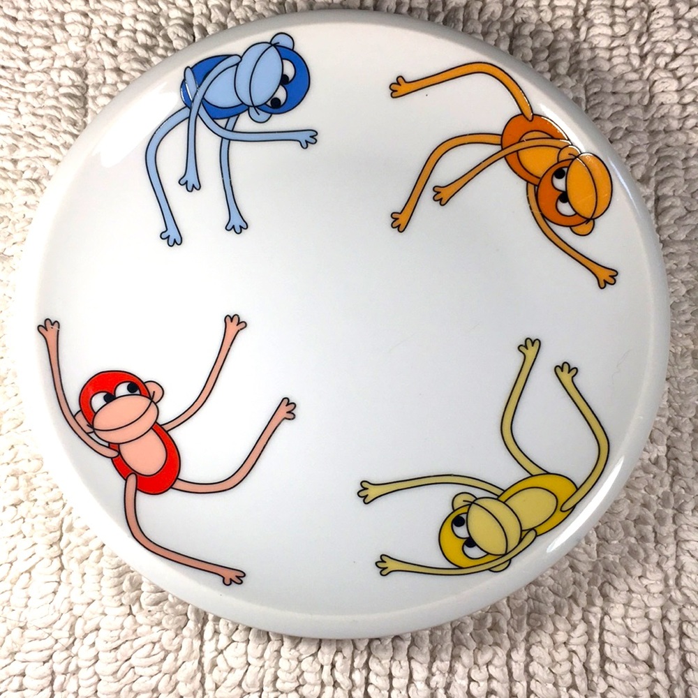 Eaton Fine Dining Monkeying Around, 8” plate decor